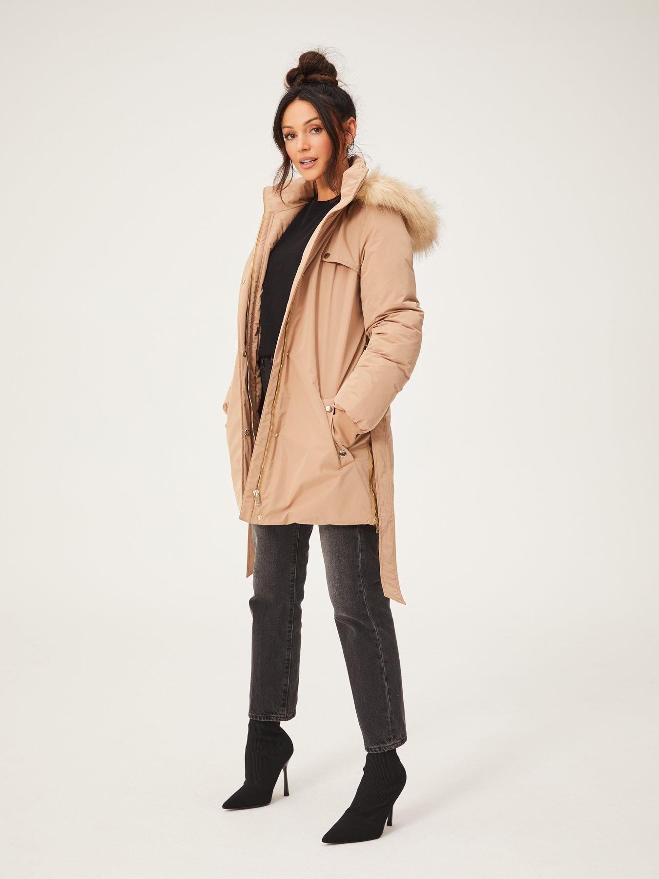 Michelle keegan hot sale parka coat