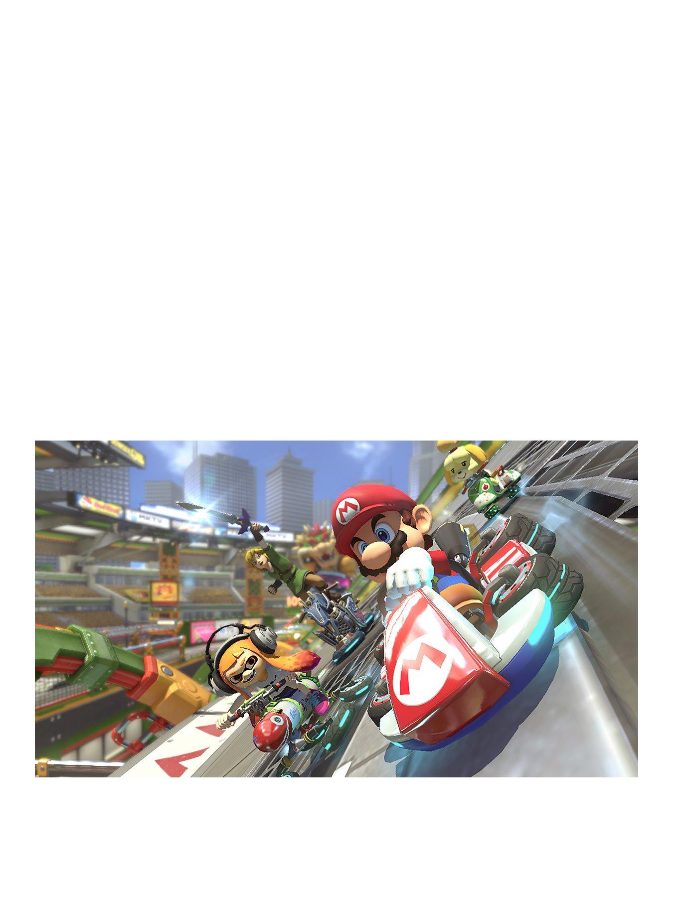 Image 2 of 7 of Nintendo Switch OLED OLED&nbsp;White Console &amp; Mario Kart 8