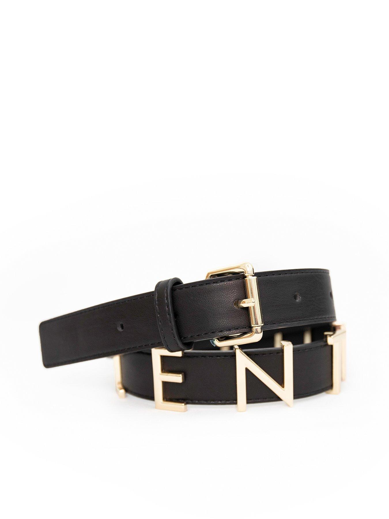 Valentino Bags Emma Winter Belt Black