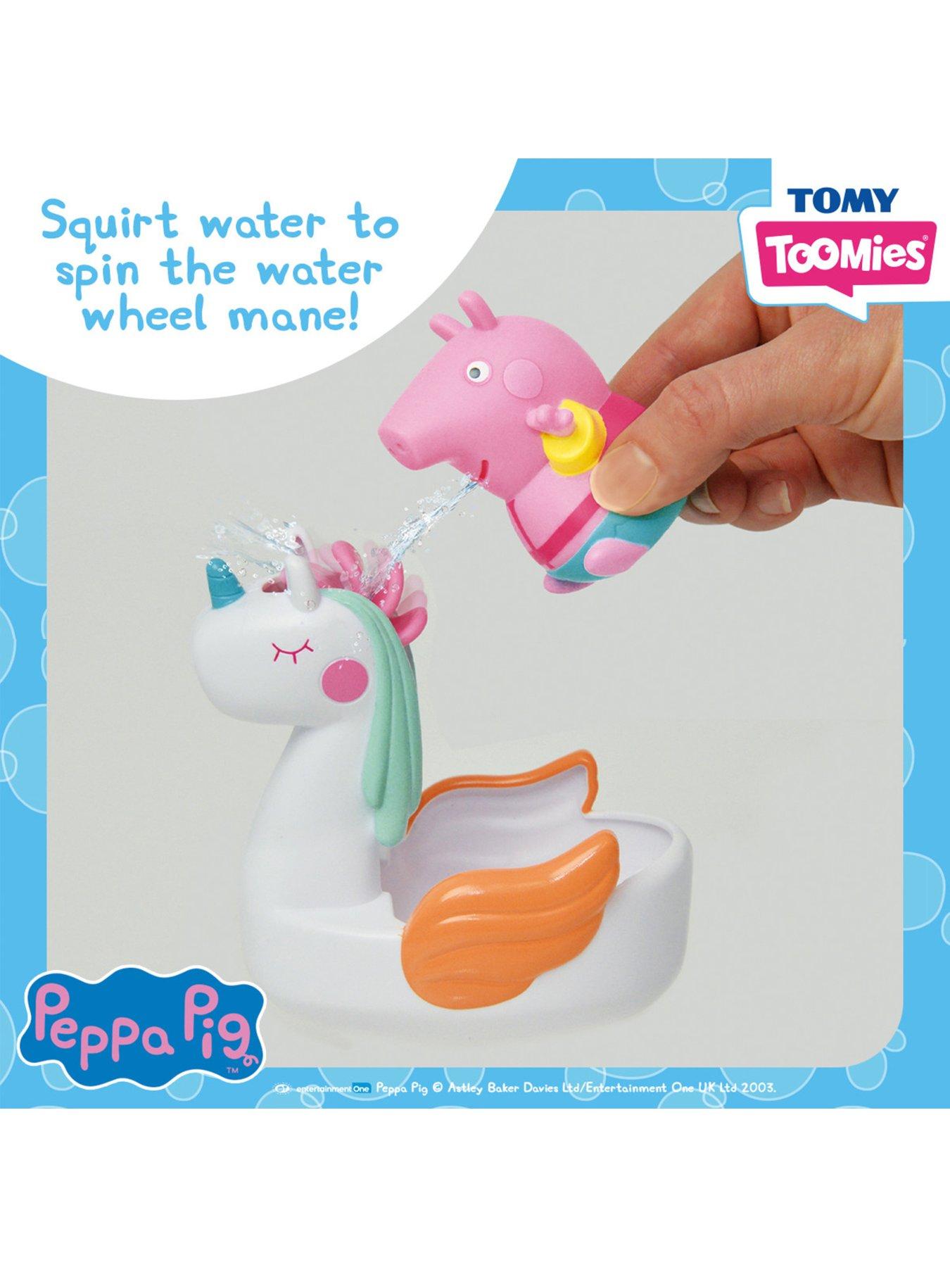 Image 7 of 8 of Peppa Pig Unicorn &amp; Peppa Bath Float