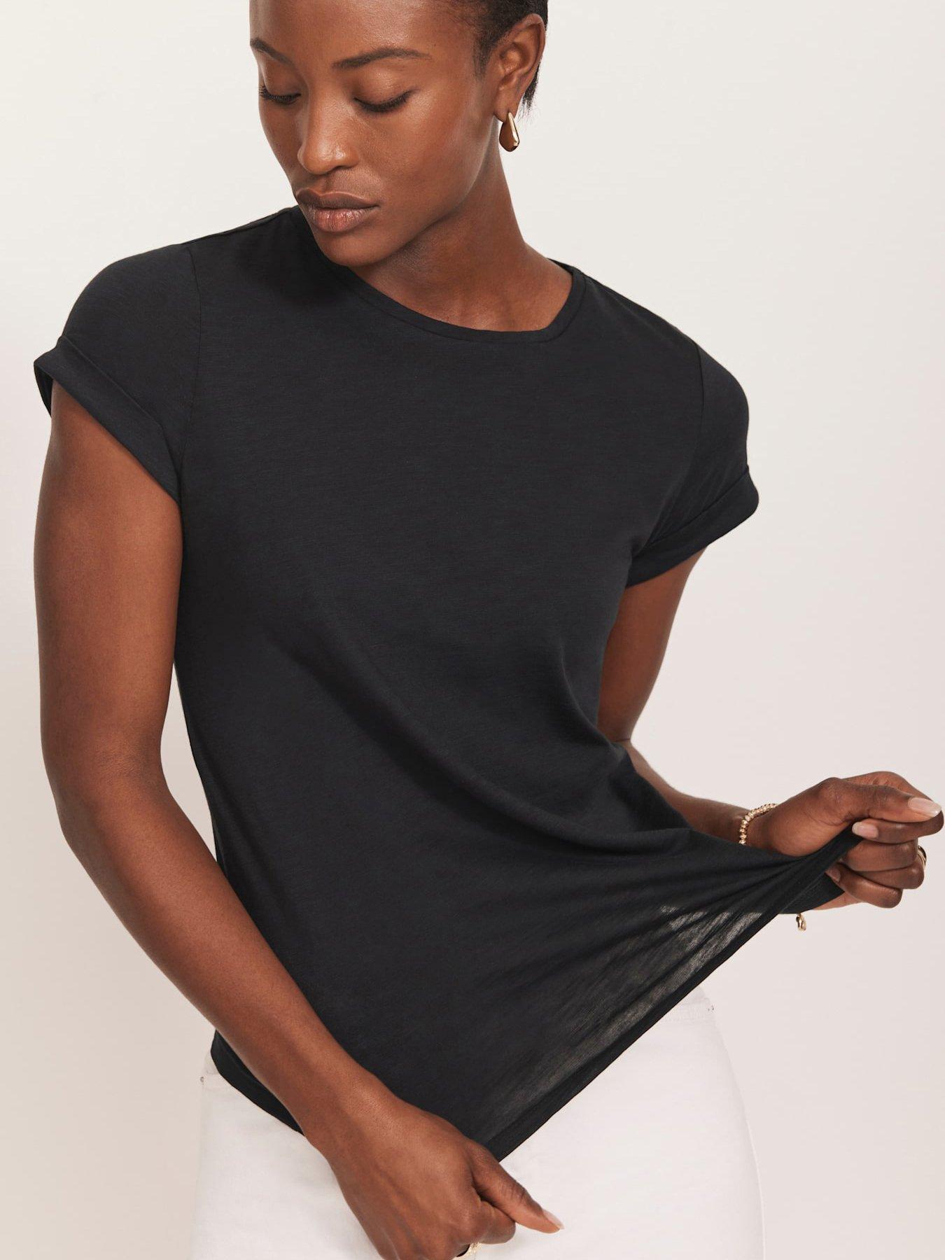 undefined Mint Velvet Cotton Star Tee