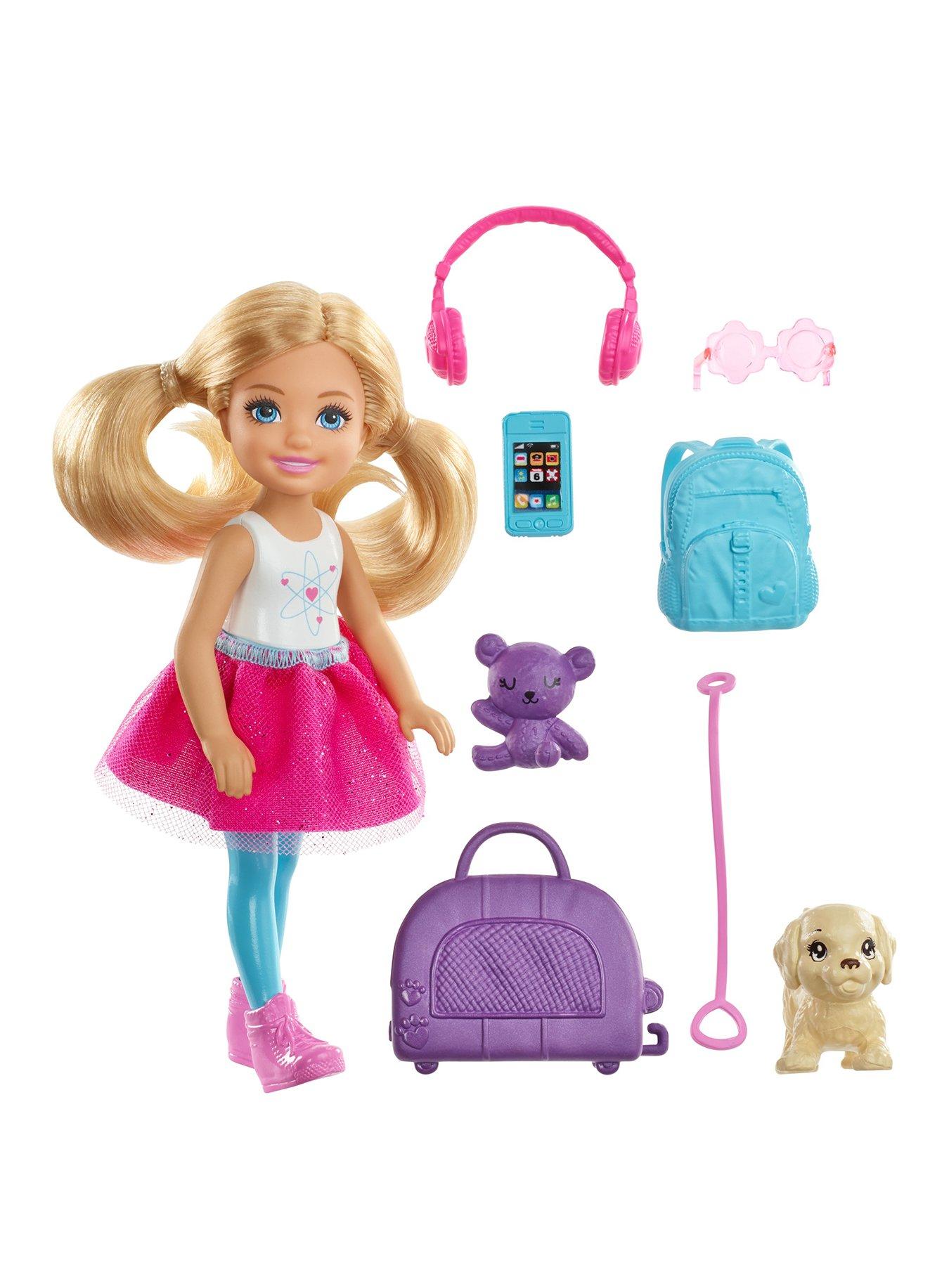 undefined Dreamhouse Adventures Chelsea Travel Doll and Accessories