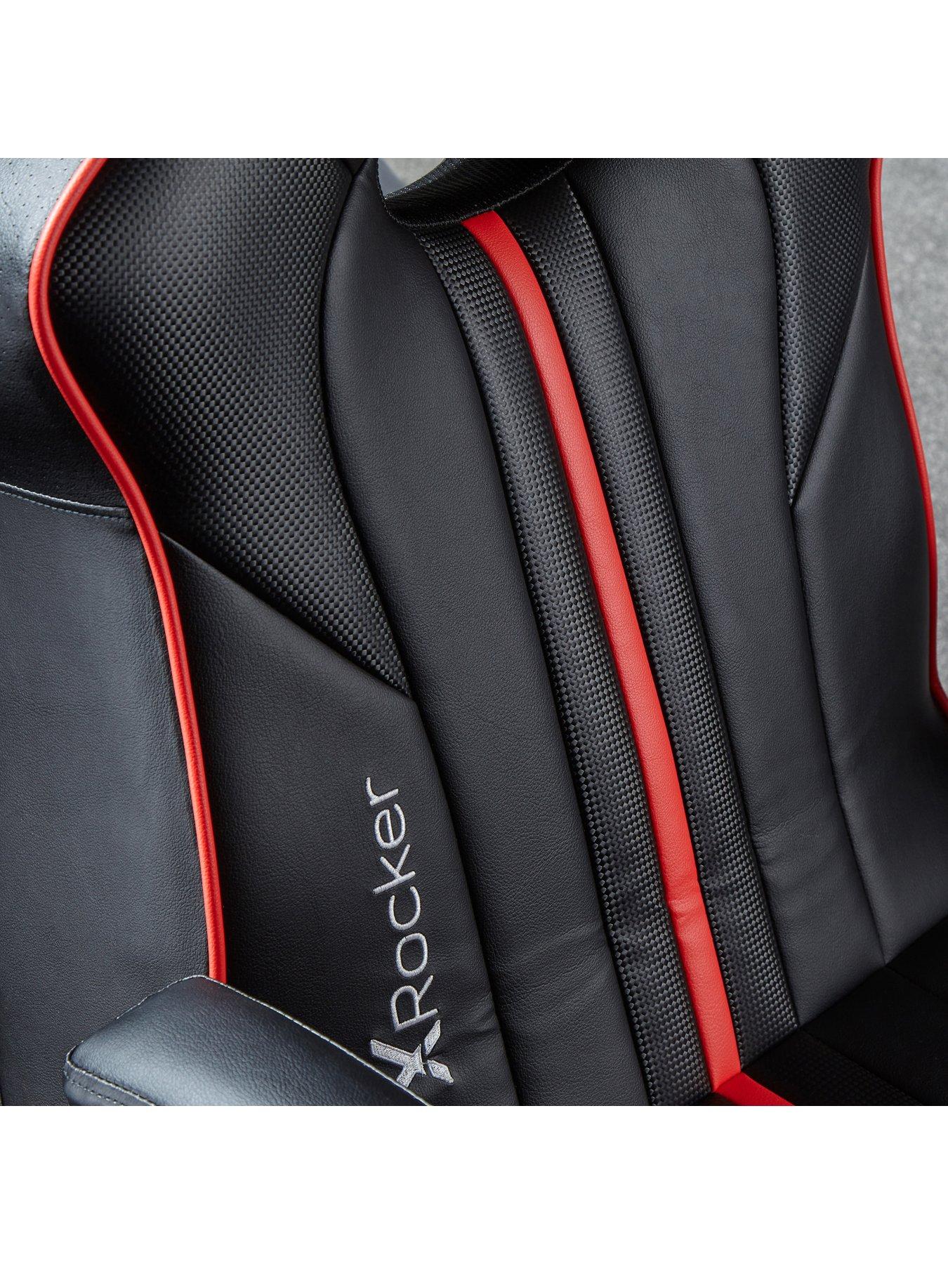Image 5 of 6 of X Rocker X Rocker Torque 2.1 Red Stereo Audio Gaming Chair with Vibration
