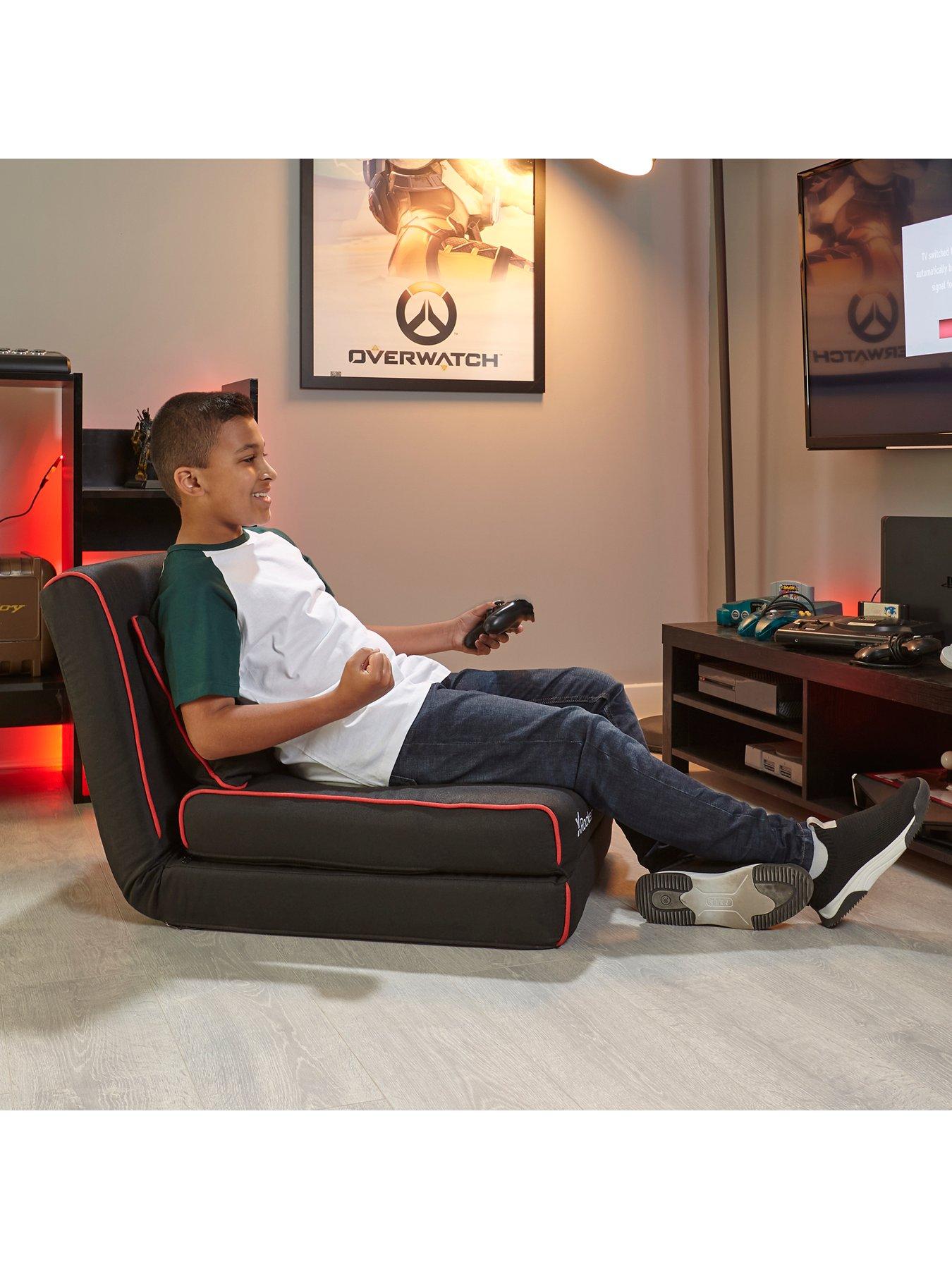 Sharper image foldable online gaming chair