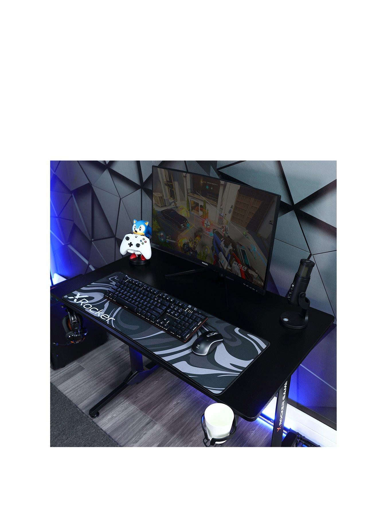 x-rocker-panther-esports-gaming-desk-with-free-mousepadstillFront