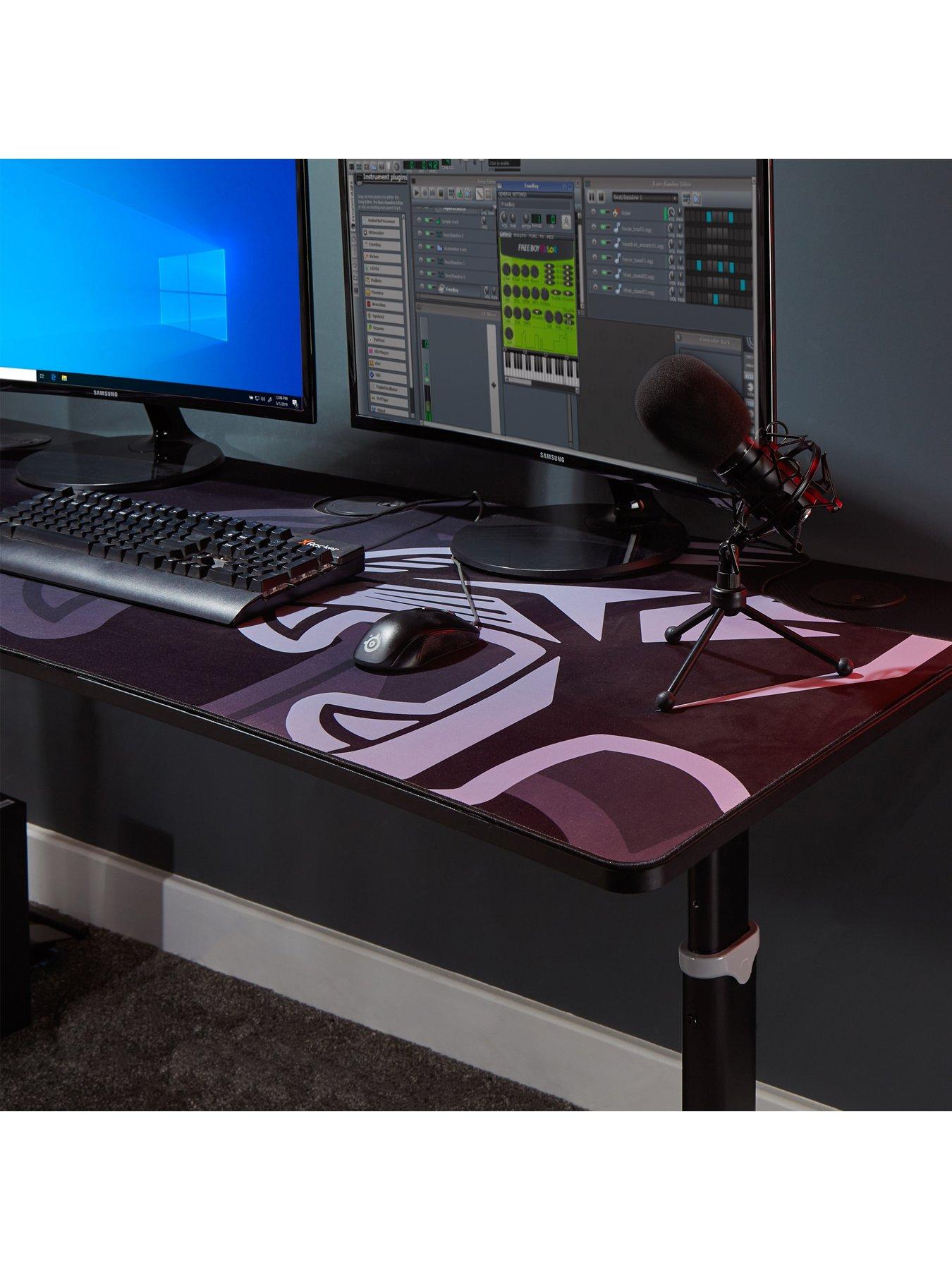 x-rocker-cougar-xl-esports-gaming-desk-with-manual-height-adjustmentback