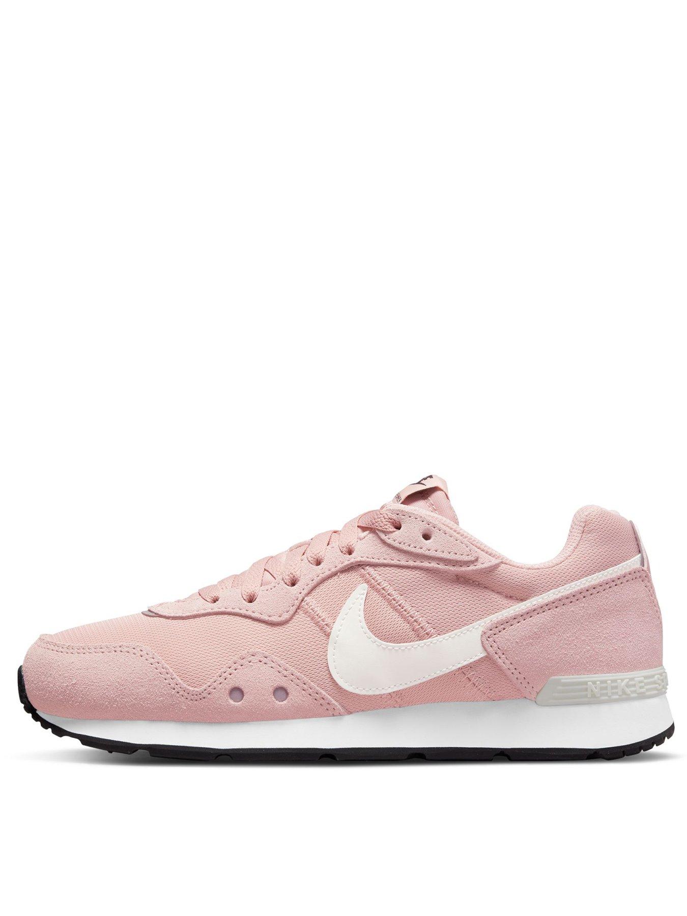 Nike zoom cheap pink and white