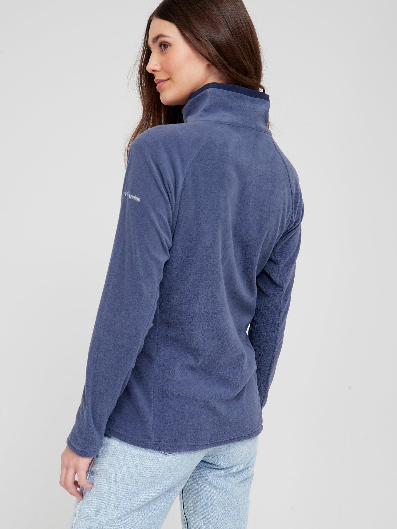 Columbia Glacial half zip fleece in navy