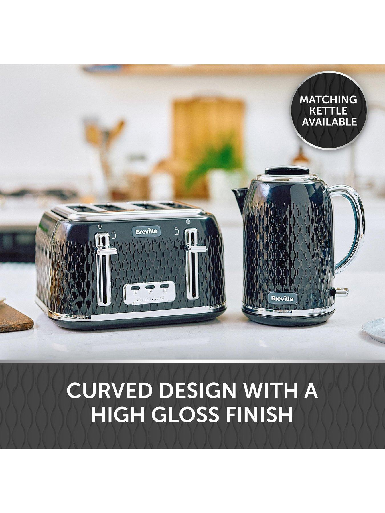 Image 4 of 4 of Breville Curve Collection 4-Slice Toaster - Black