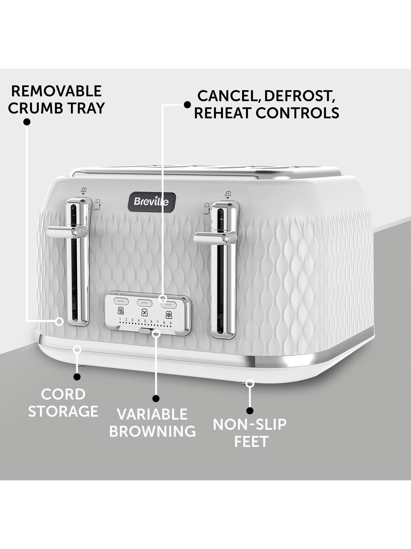 Breville Breville Curve Collection Toaster White Very Ireland