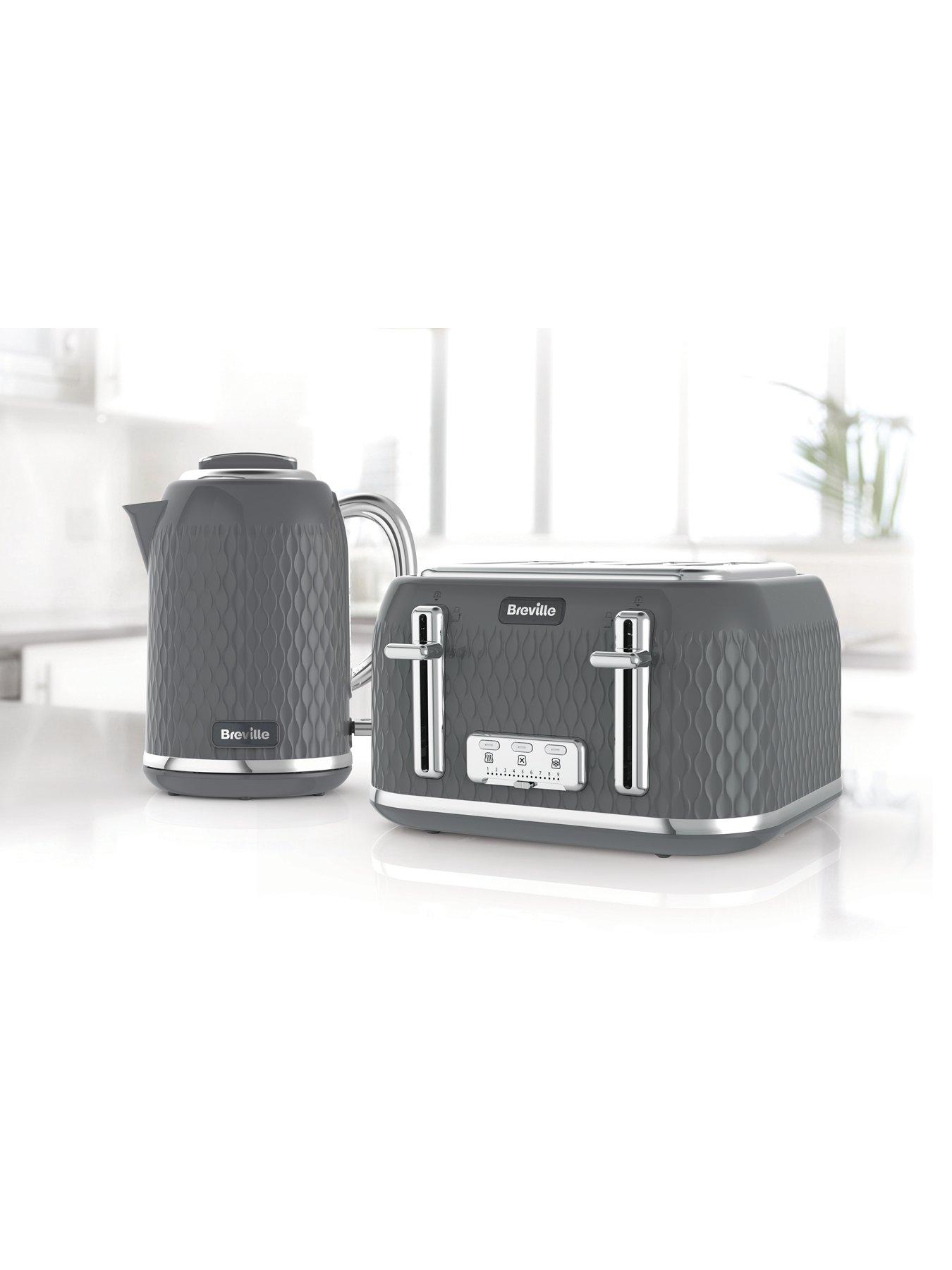 Image 6 of 6 of Breville Curve Collection 4-Slice&nbsp;Toaster - Grey