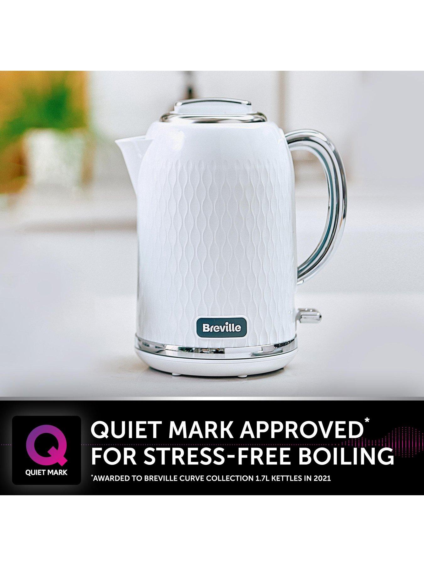 Breville Curve White Kettle And Toaster