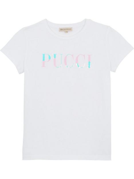 emilio-pucci-kids-logo-print-t-shirt-white