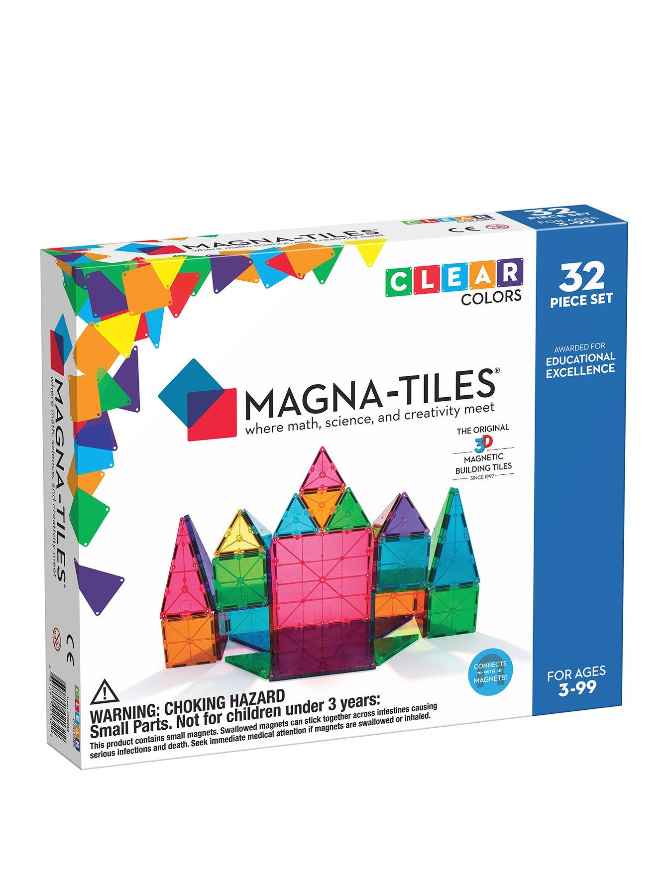 Magna-Tiles¶© Clear Colours Set canada – Louise Kool & Galt