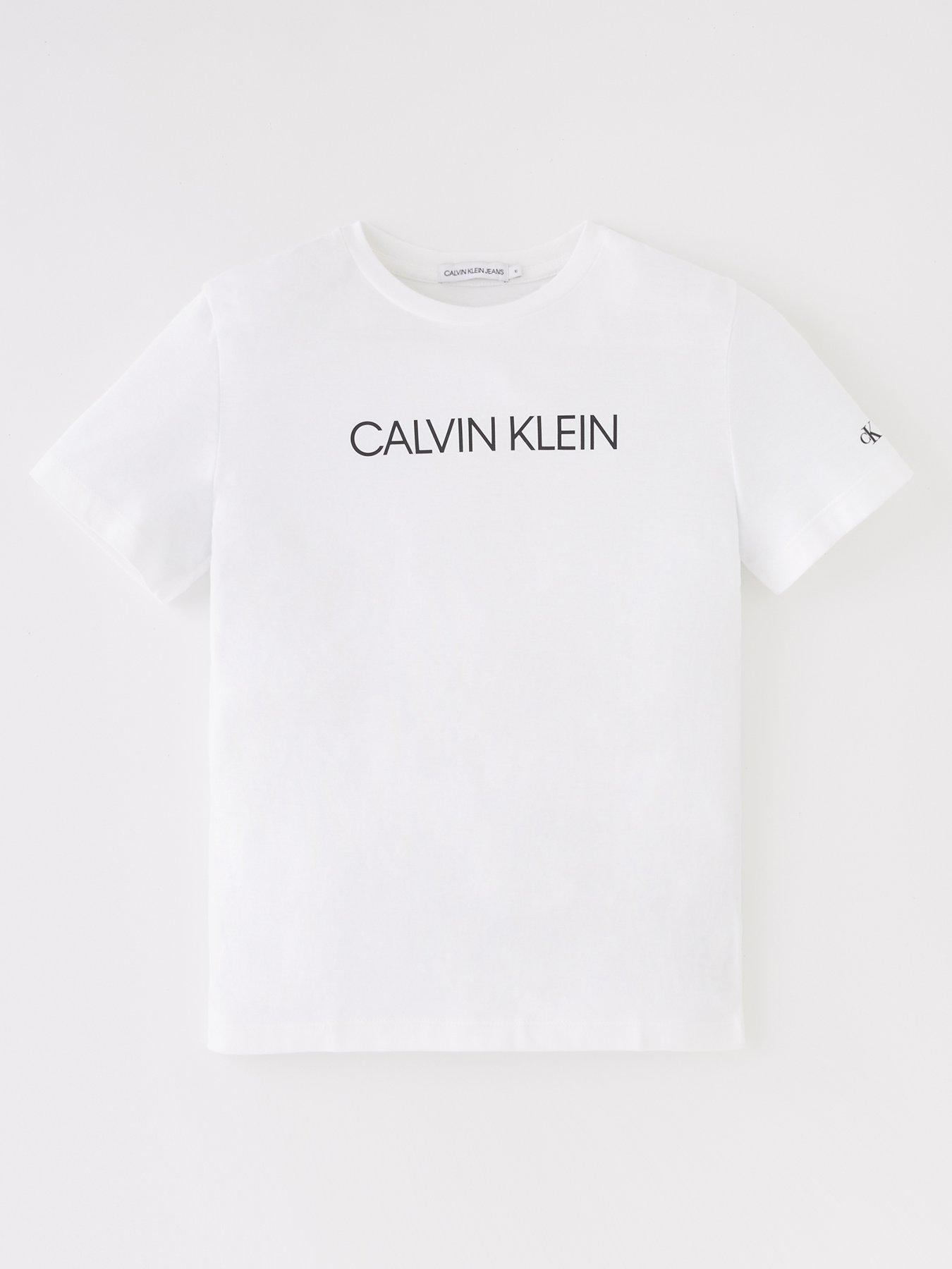 Calvin Klein Boys 2 Pack Trunks - White/Grey