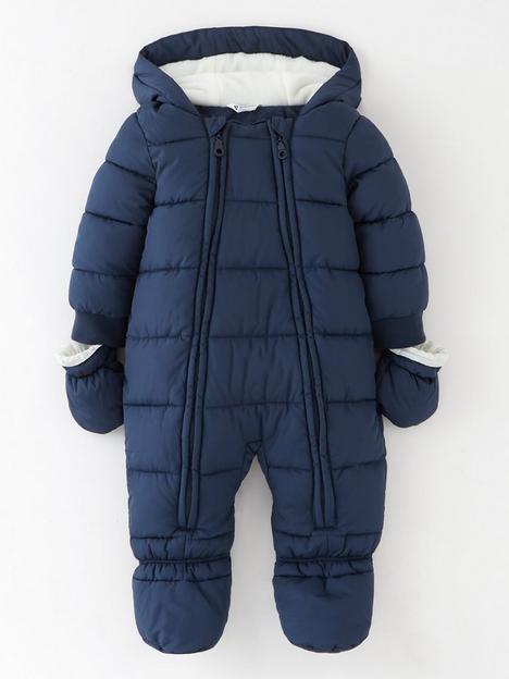 mini-v-by-very-baby-boy-half-fleece-lined-snowsuit-navy