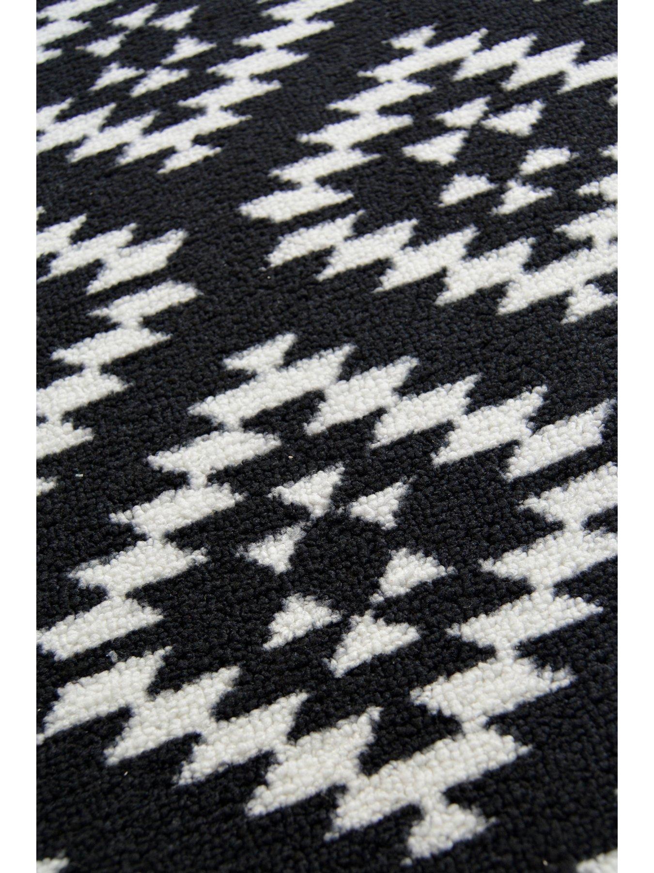 very-home-aztec-black-diamond-runner-amp-doormat-setdetail