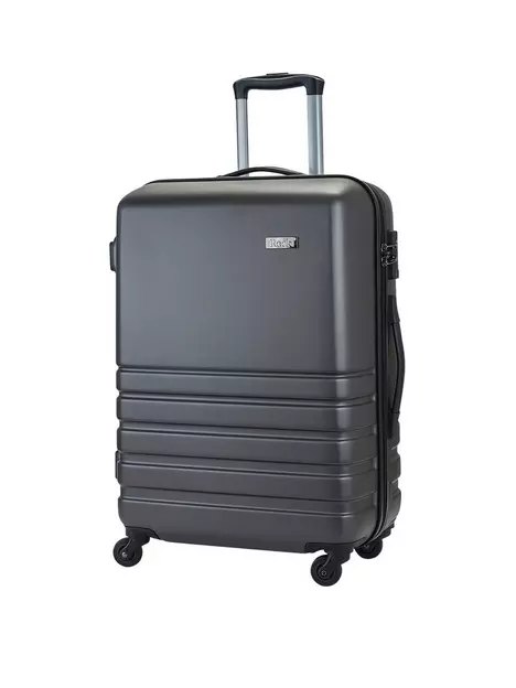prod1091224259: Byron 4 Wheel Hardsell Medium Suitcase - Charcoal