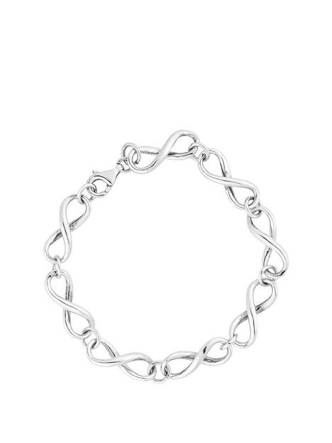 simply-silver-sterling-silver-925-infinity-link-bracelets
