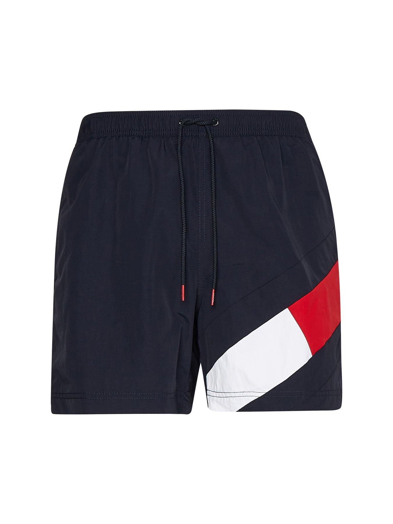 tommy-hilfiger-tommy-hilfiger-solid-flag-swim-shorts-navyoutfit