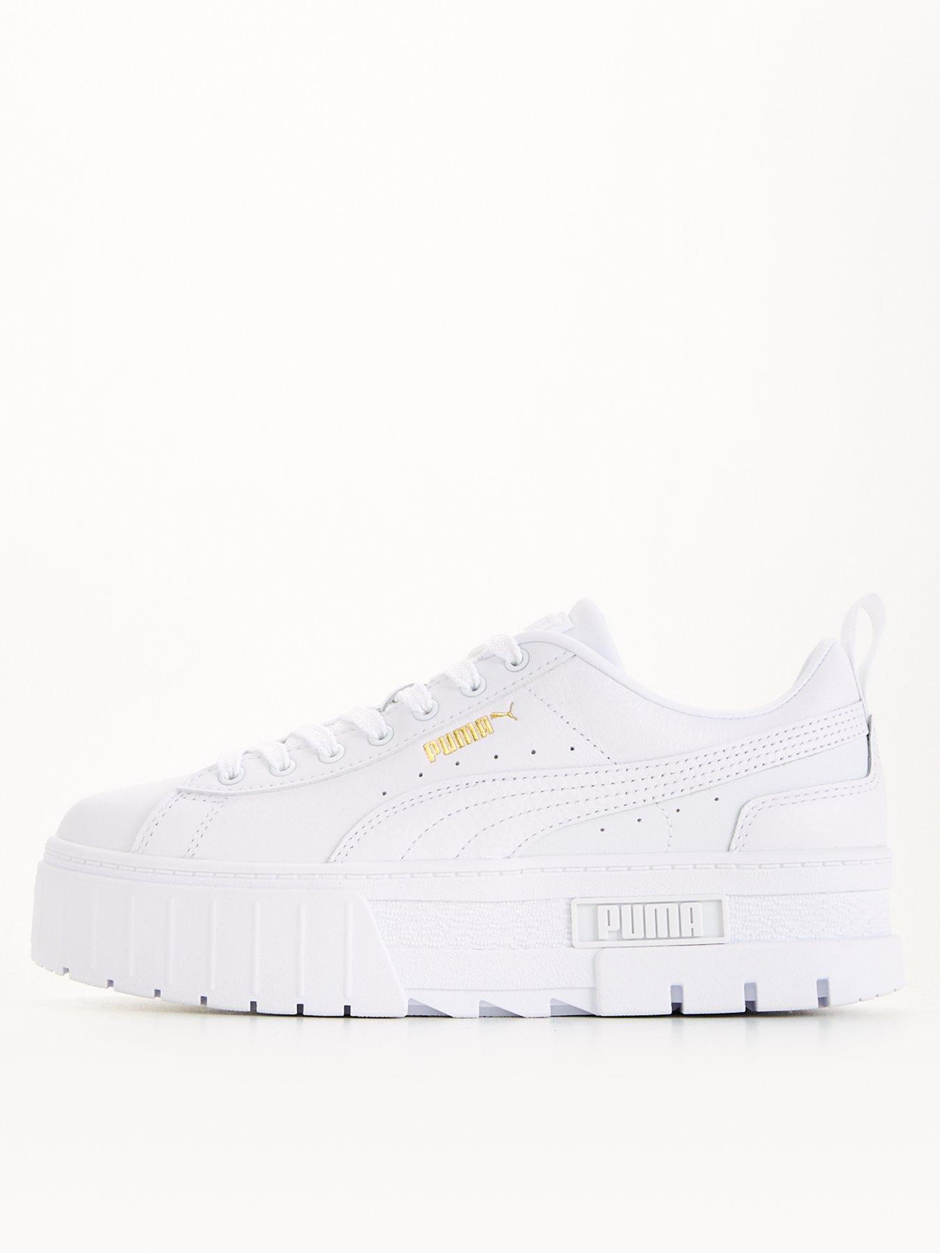 puma-womens-mayze-classic-trainers-white