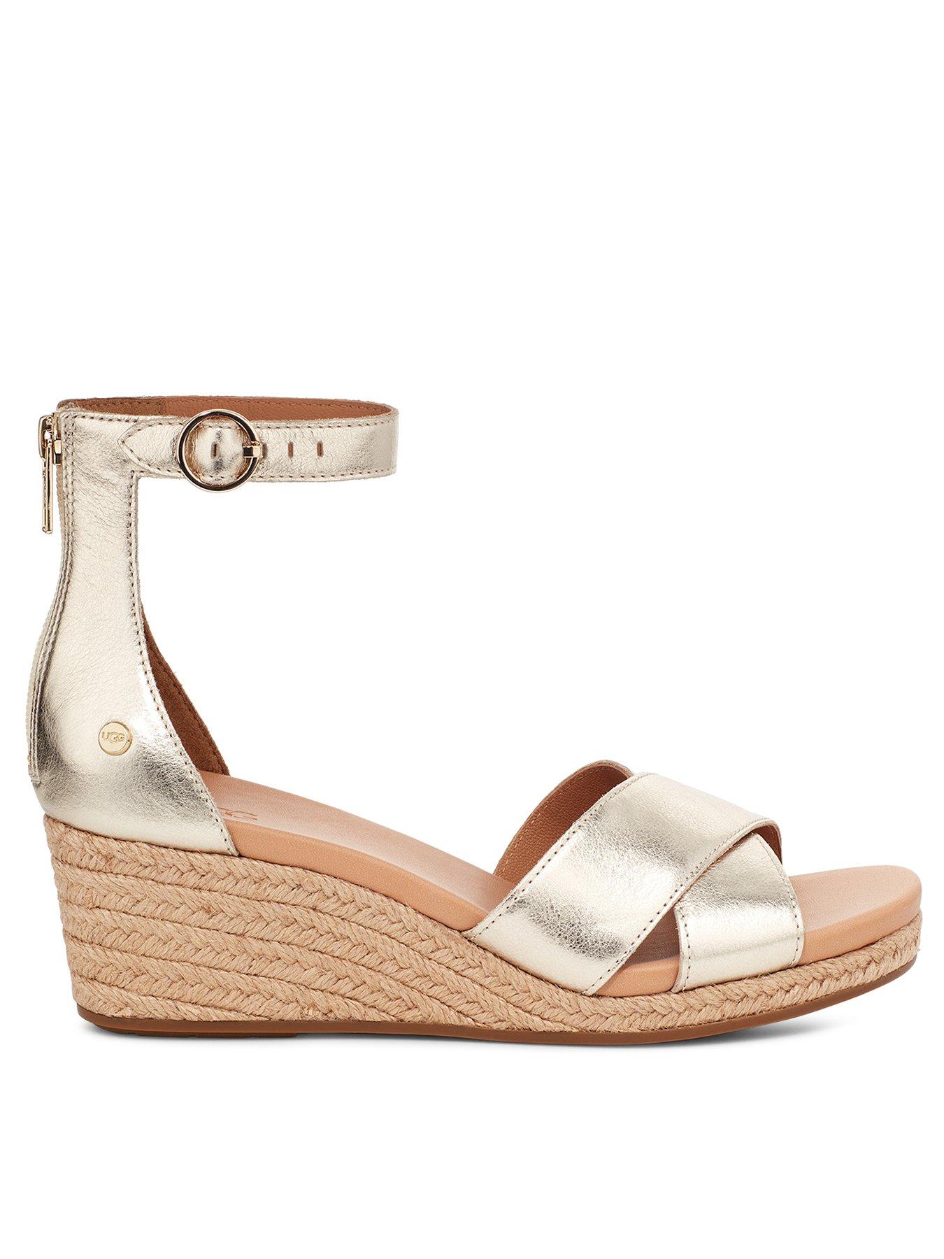 Zoe™ High-heeled Wedge Flip Flops