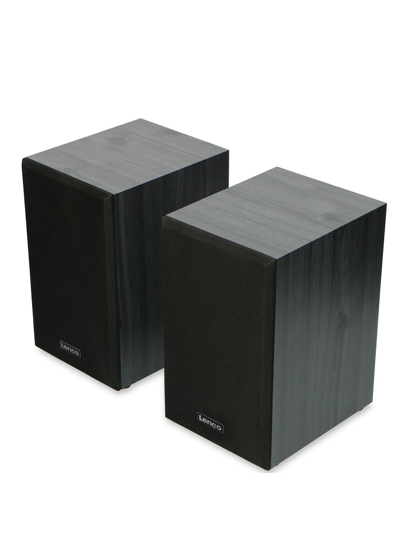 Image 3 of 8 of Lenco Lenco LS-300 Black Turntable and Hi Fi Speakers