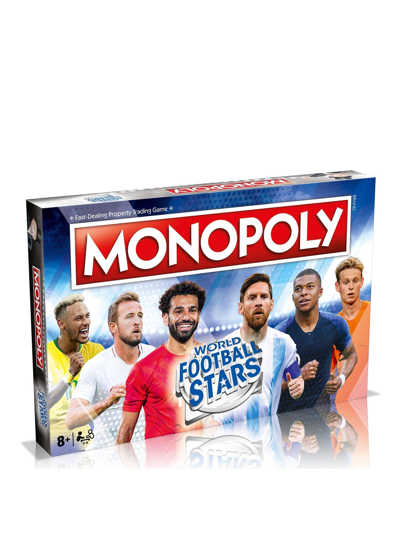 World Football Stars Monopoly Board Game