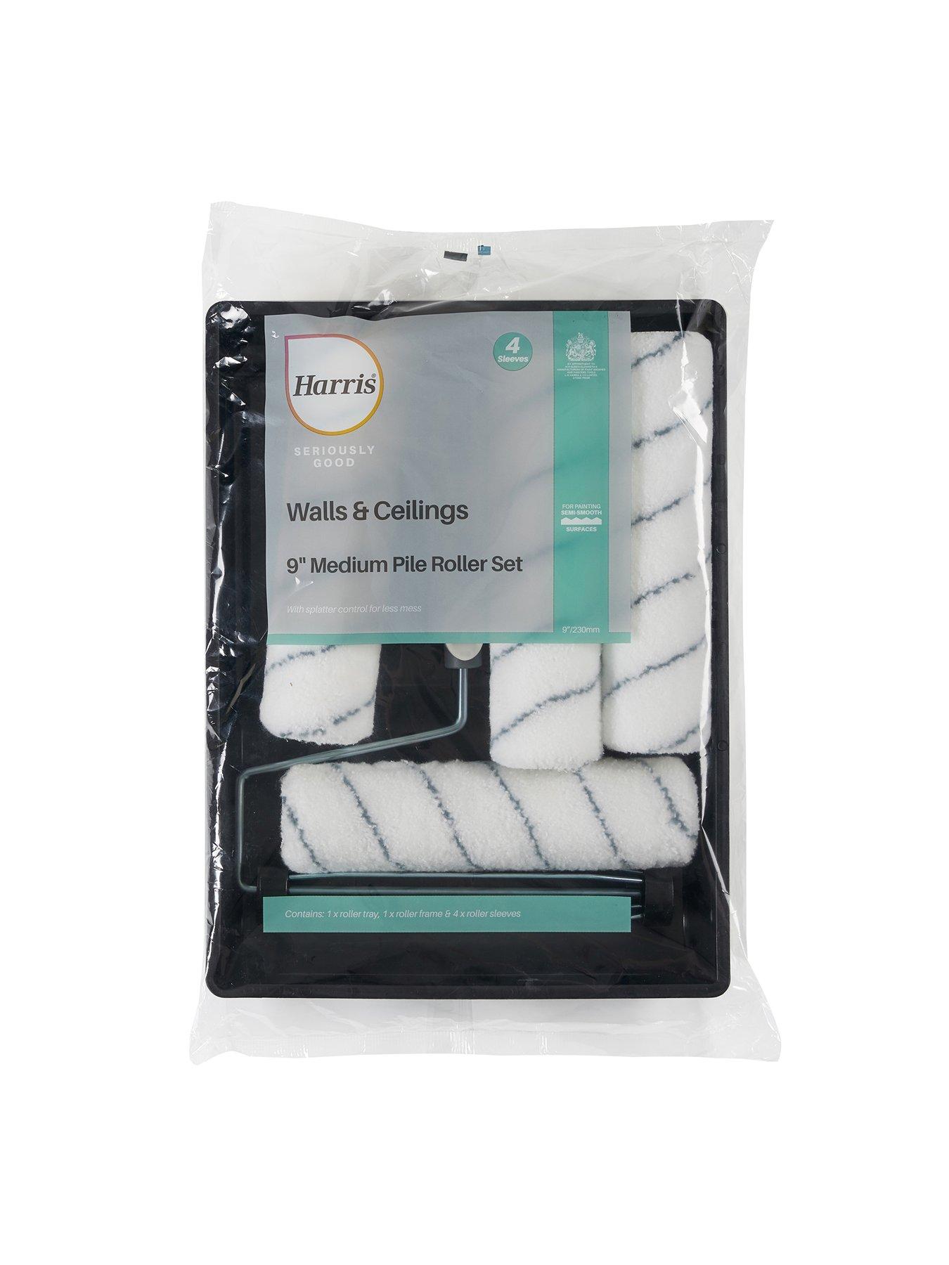 Image 2 of 4 of Harris Harris Seriously Good Walls &amp; Ceilings 4 Medium Pile Roller Set 9in