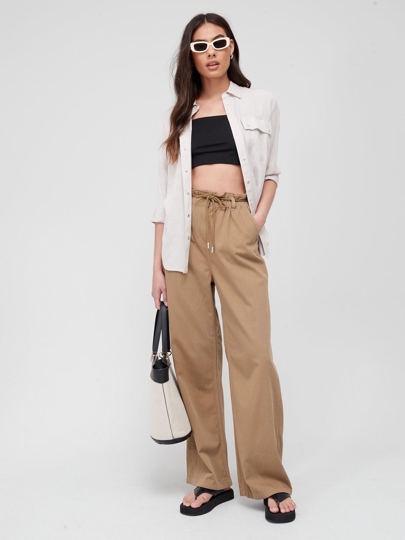 v-by-very-paperbag-waist-wide-leg-trouser-sepiaback