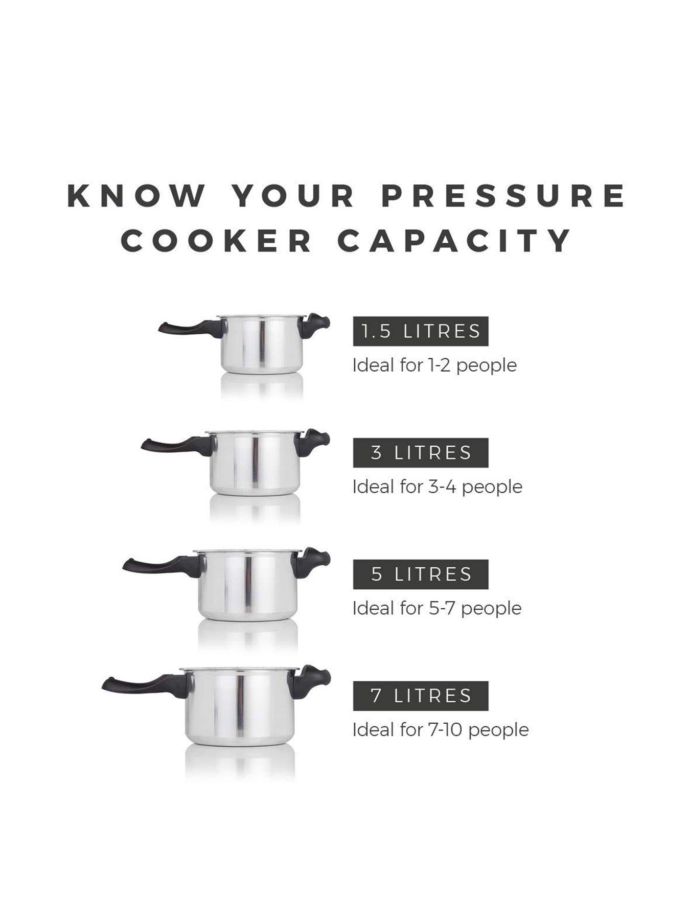 Image 3 of 5 of Tower 6l Hi Dome Aluminium Pressure Cooker