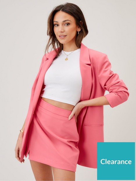 michelle-keegan-tailored-blazer-co-ord-pink