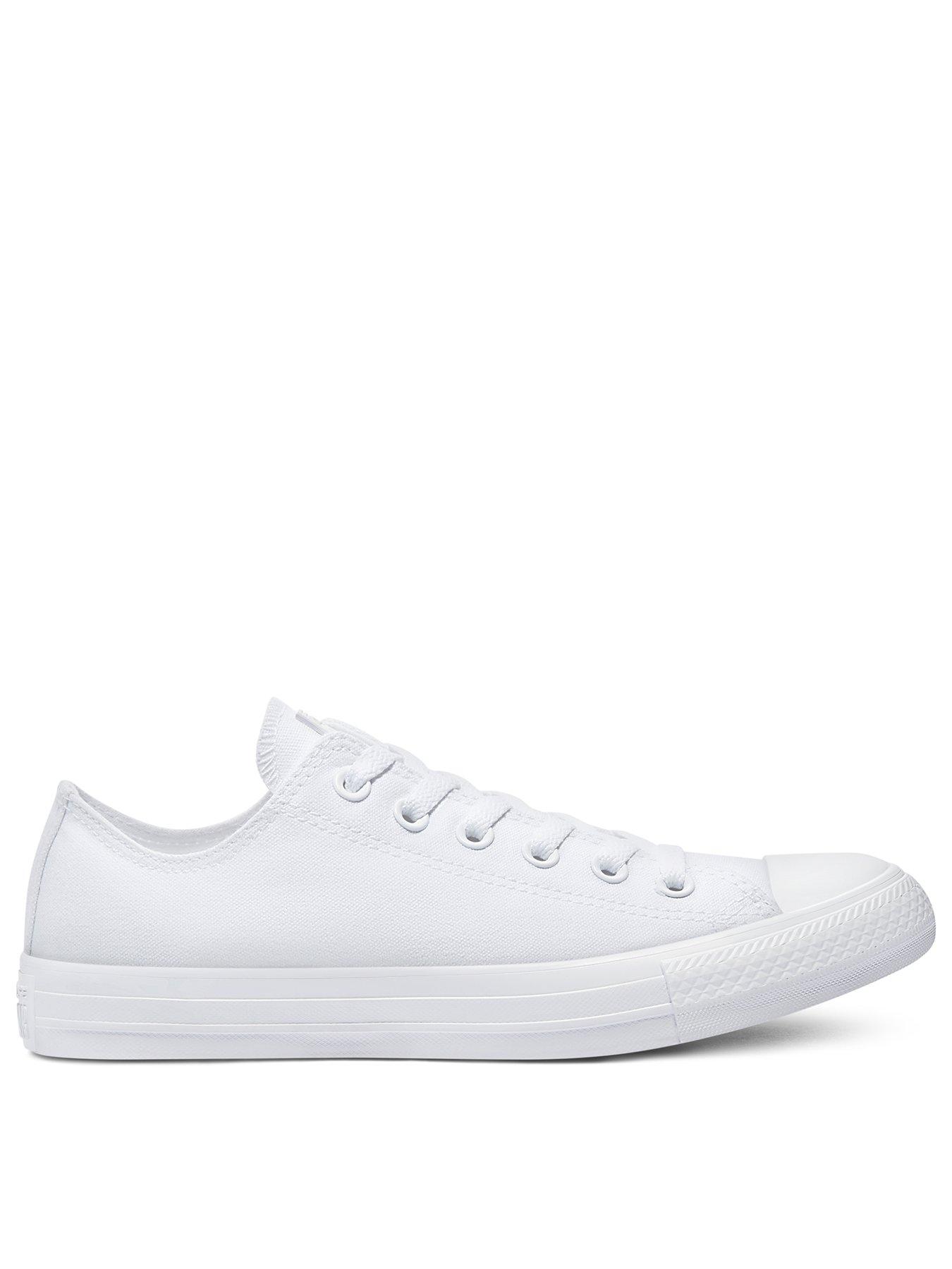 White discount converse plimsolls