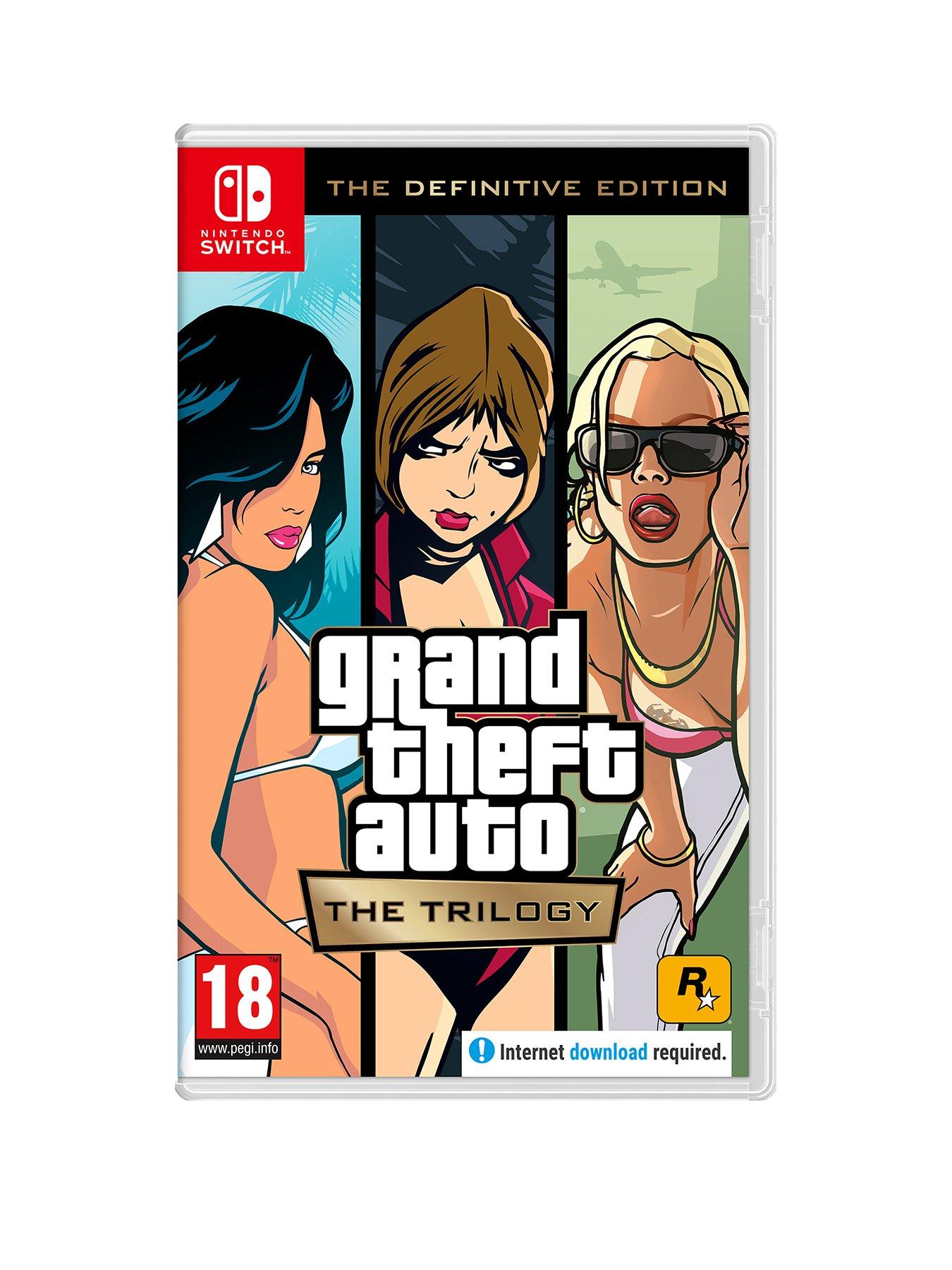 Image 1 of 8 of Nintendo GTA Trilogy Definitive Edition