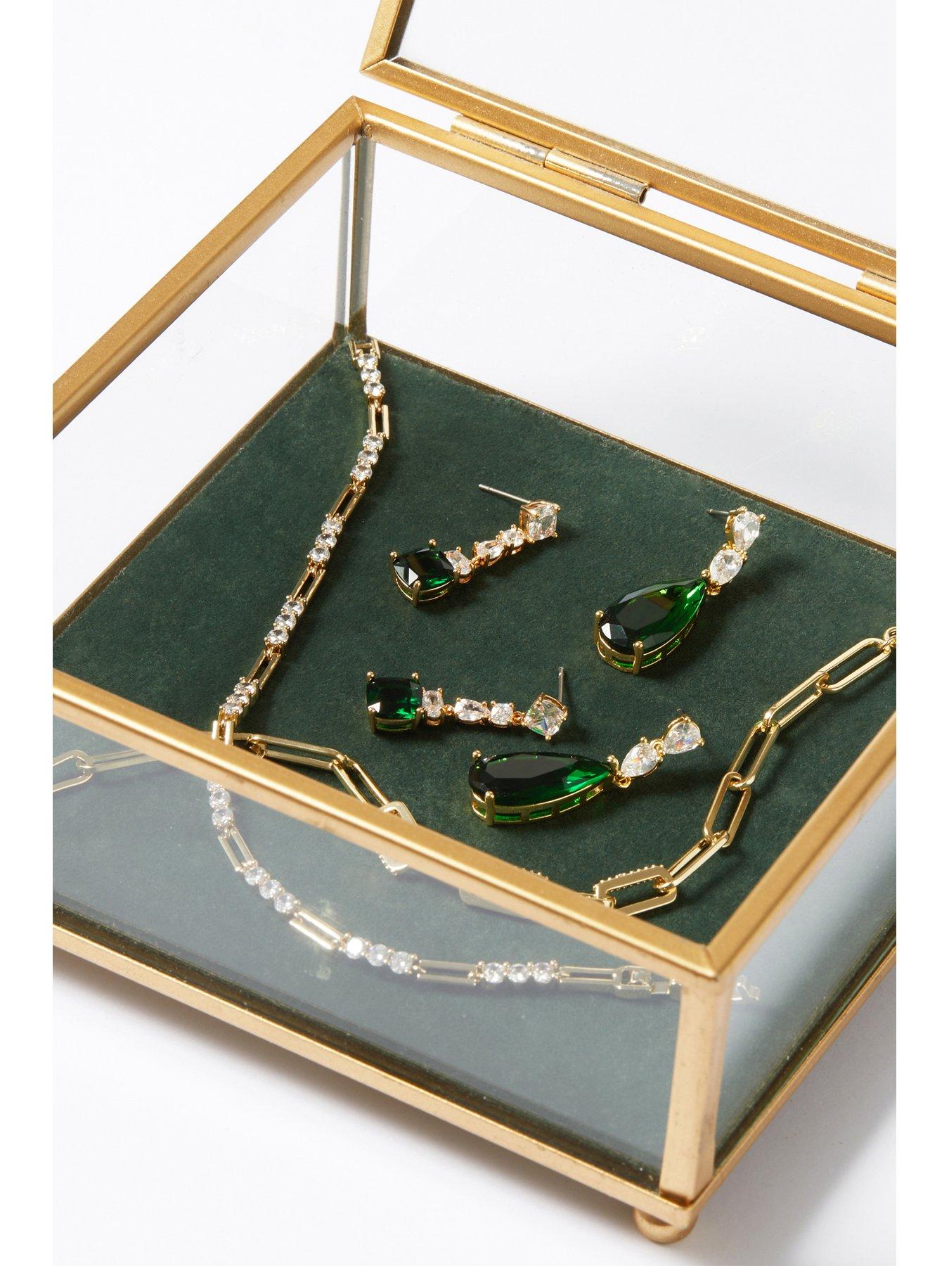 jon-richard-cubic-zirconia-emerald-green-pear-drop-earringback