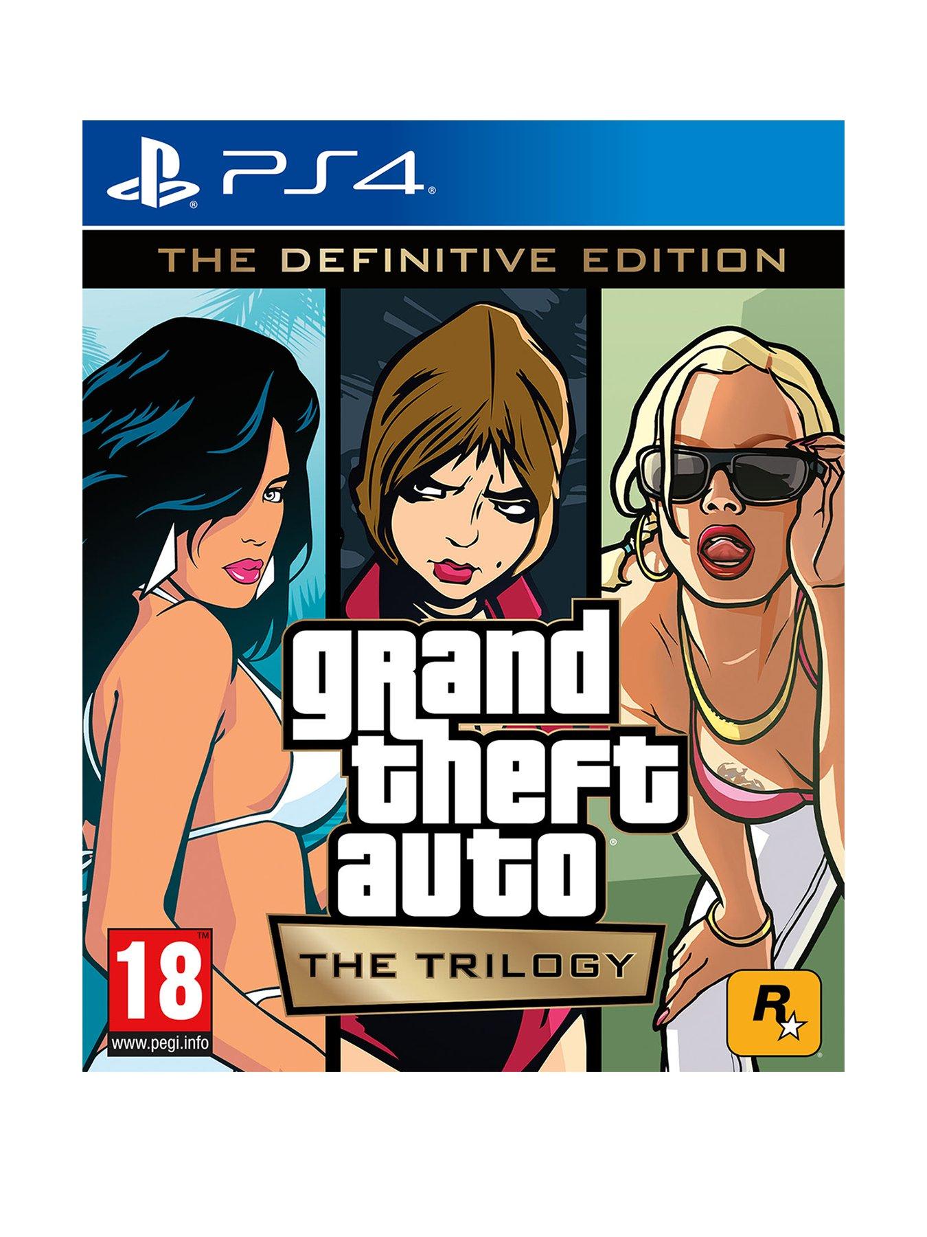 Image of Playstation 4 Grand Theft Auto: The Trilogy - The Definitive Edition