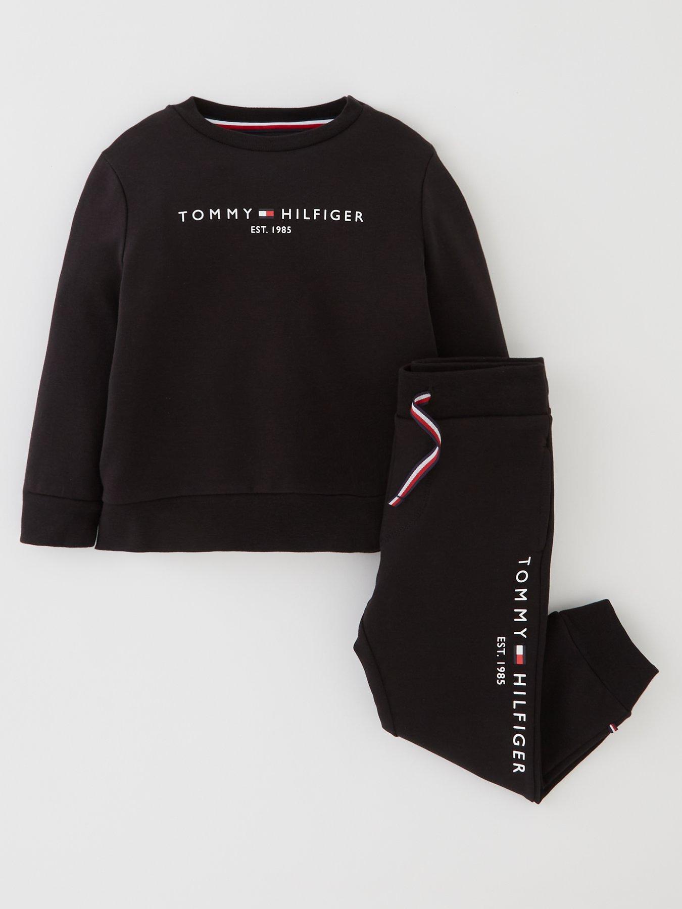 tommy-hilfiger-baby-essential-tracksuit-set-black