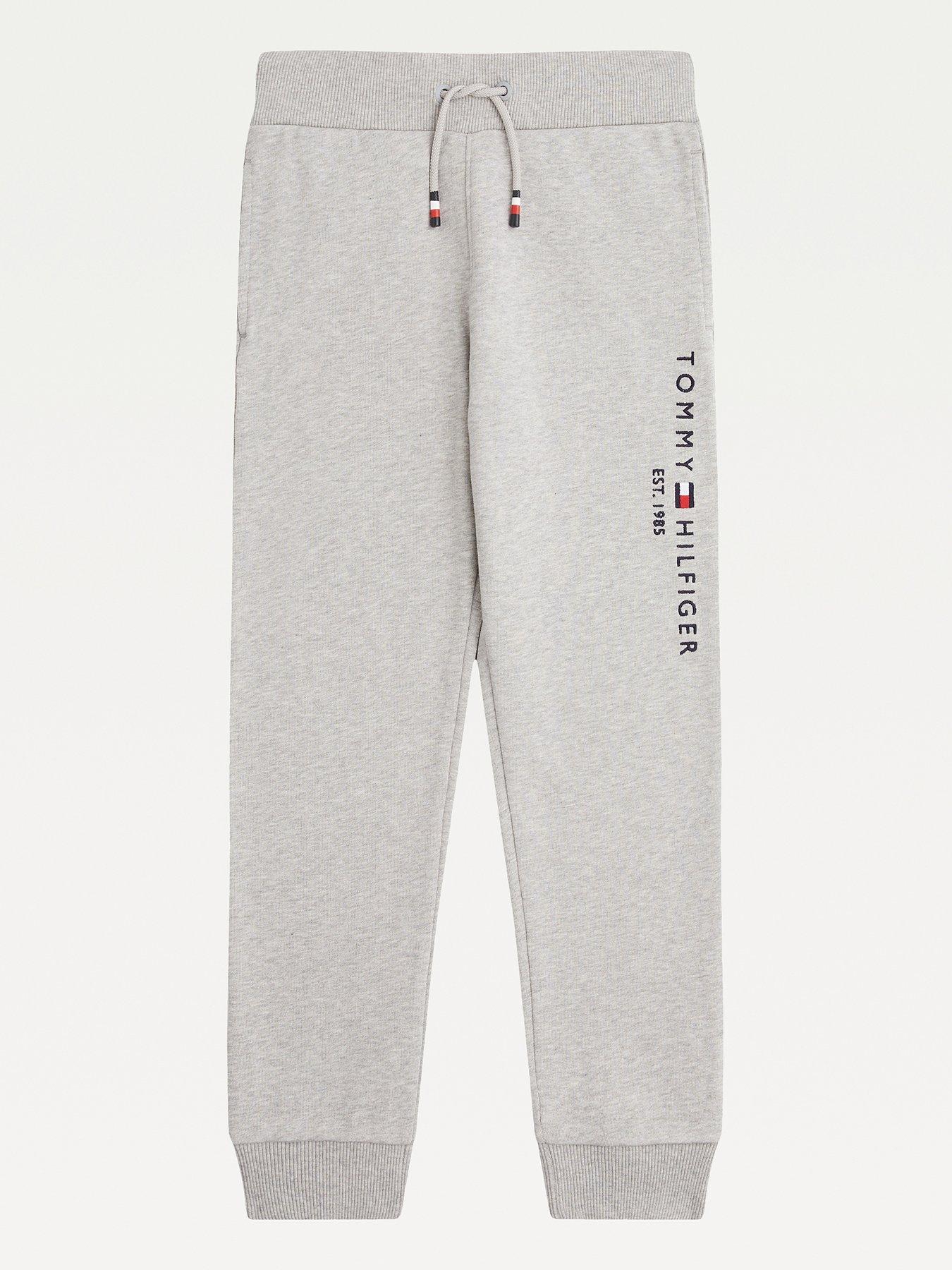 Image 1 of 3 of Tommy Hilfiger Boys Essential Sweatpants - Light Grey Marl