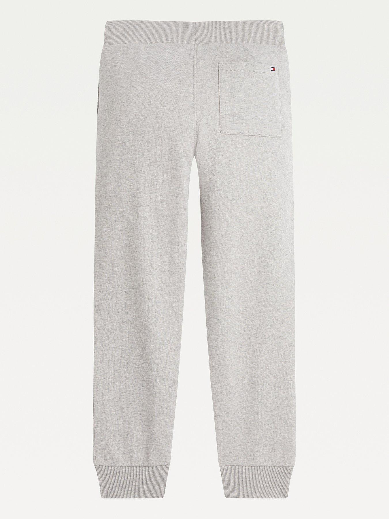 Image 2 of 3 of Tommy Hilfiger Boys Essential Sweatpants - Light Grey Marl