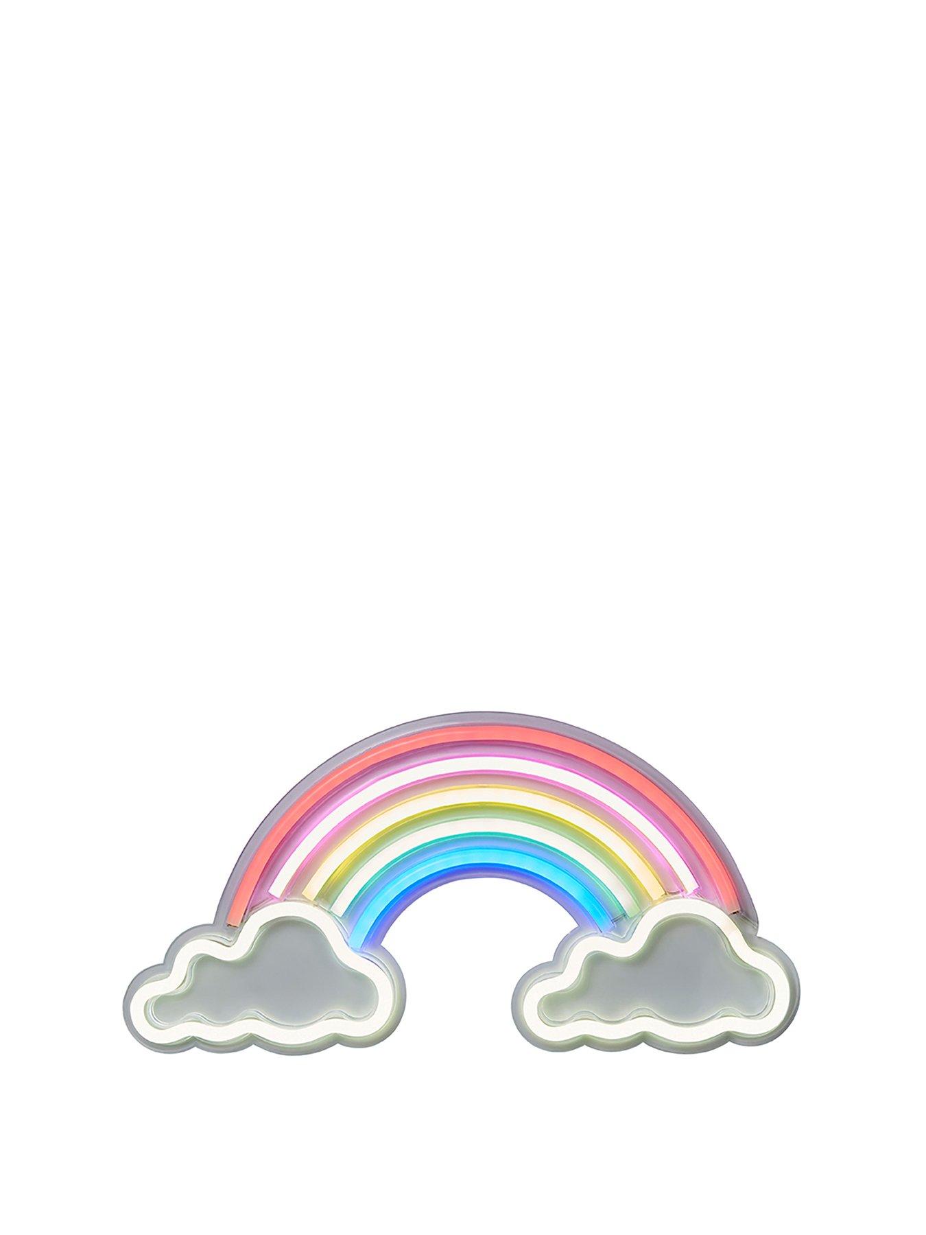 undefined Neon Rainbow Cloud Wall Lamp
