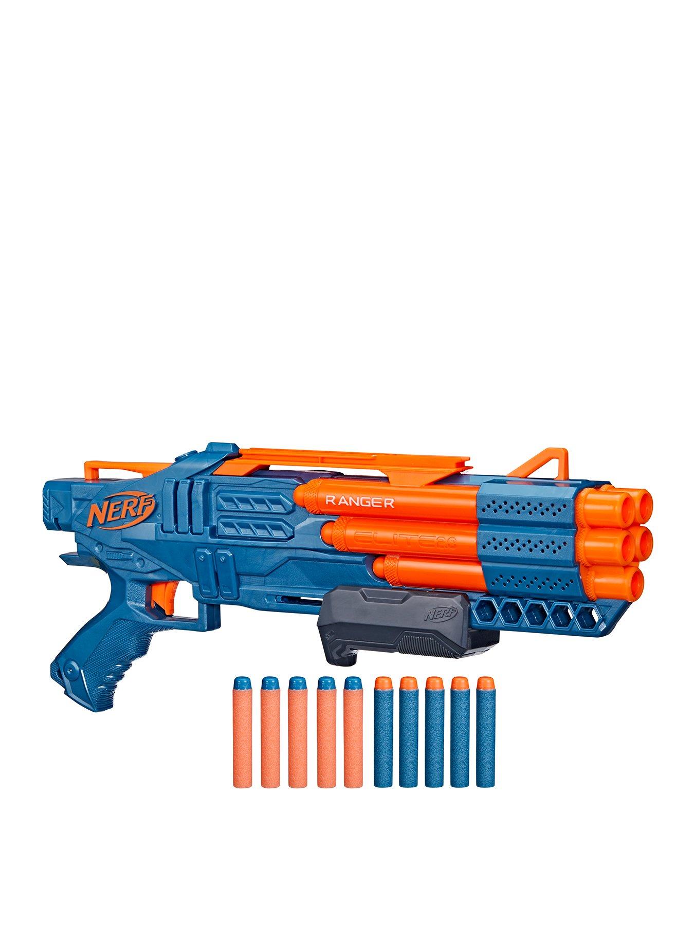 Nerf Minecraft Ender Dragon Blaster, 4-Dart Internal Clip, 12 Nerf Elite  Foam Darts, Design Inspired by Minecraft Mob in the Game