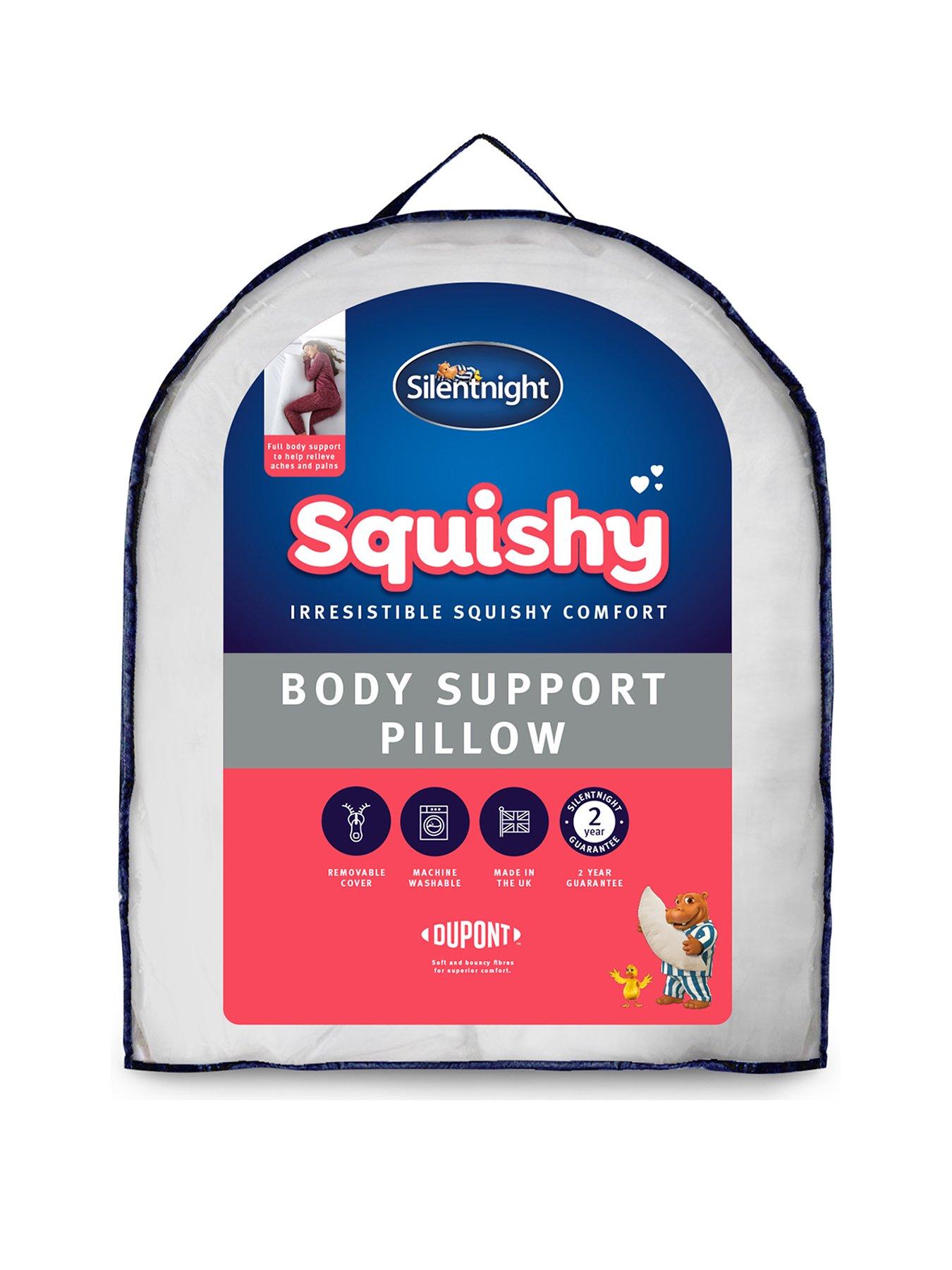 undefined Squishy Body Pillow - White