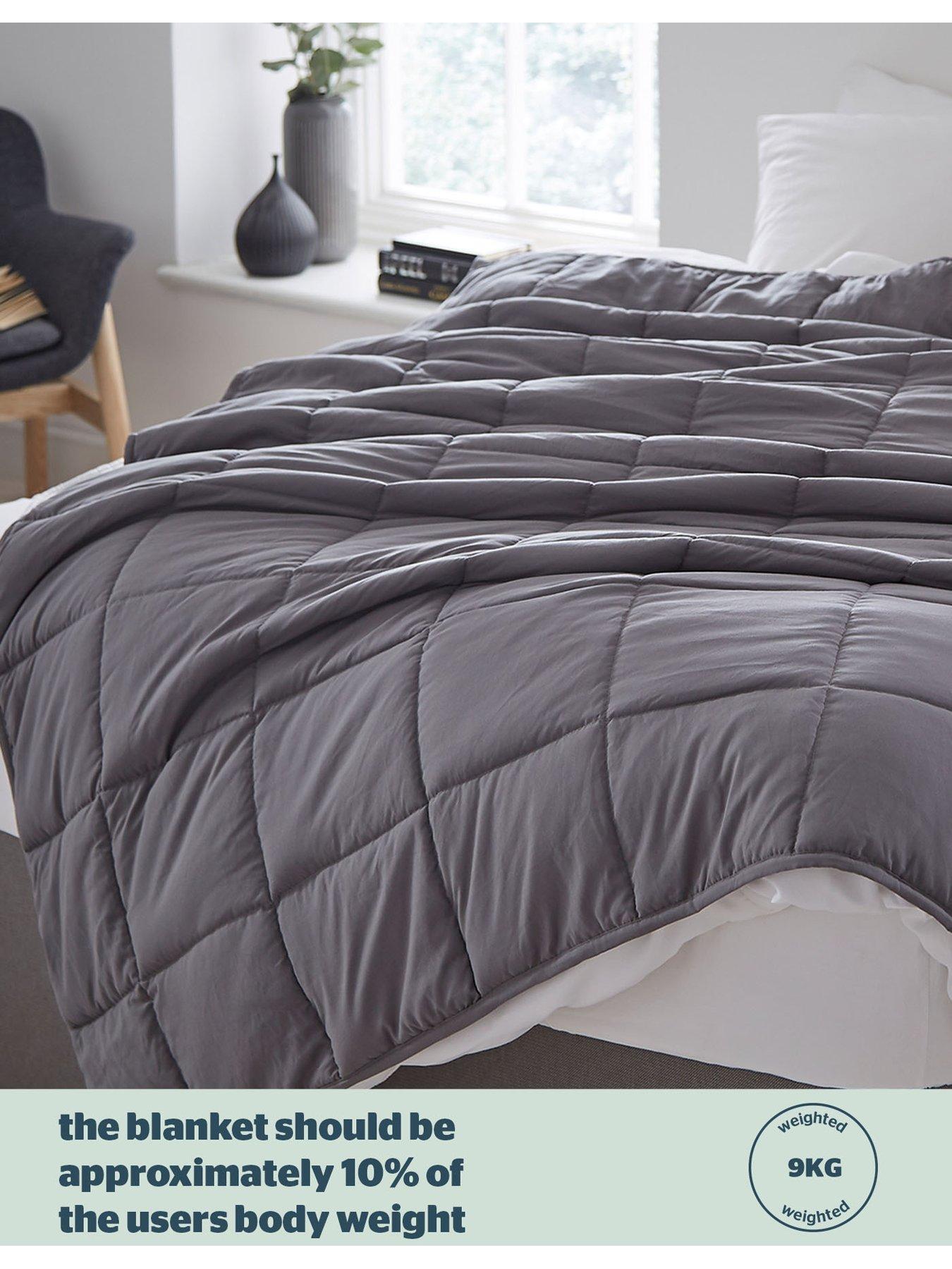 Image 5 of 7 of Silentnight Wellbeing Adult Weighted Blanket - 9kg - Grey