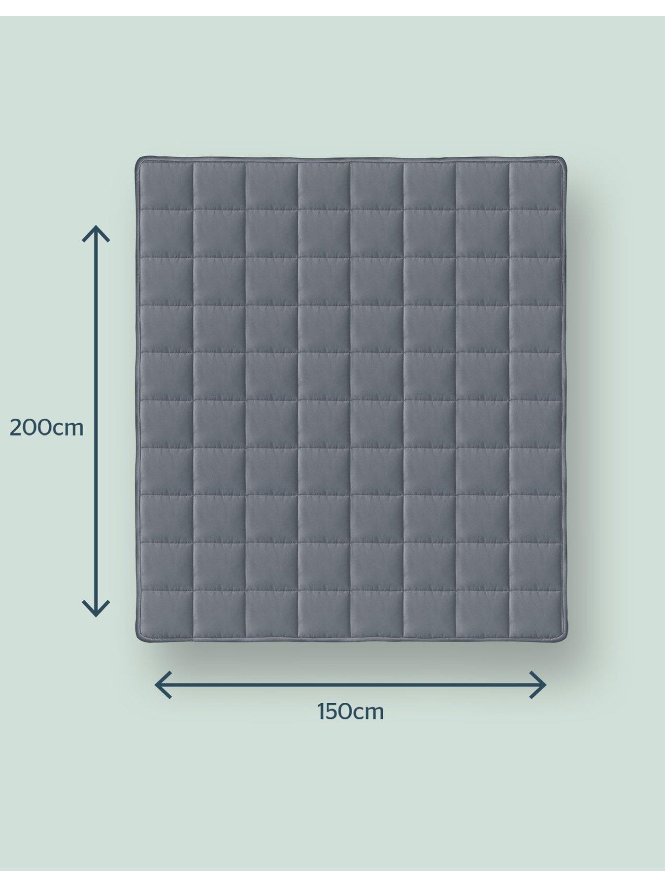 Image 6 of 7 of Silentnight Wellbeing Adult Weighted Blanket - 9kg - Grey