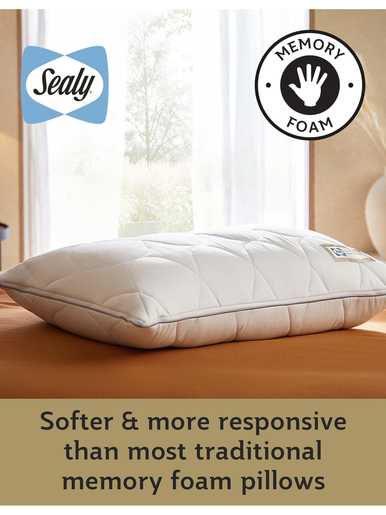 sealy-dual-comfort-memory-foam-pillow-whiteoutfit