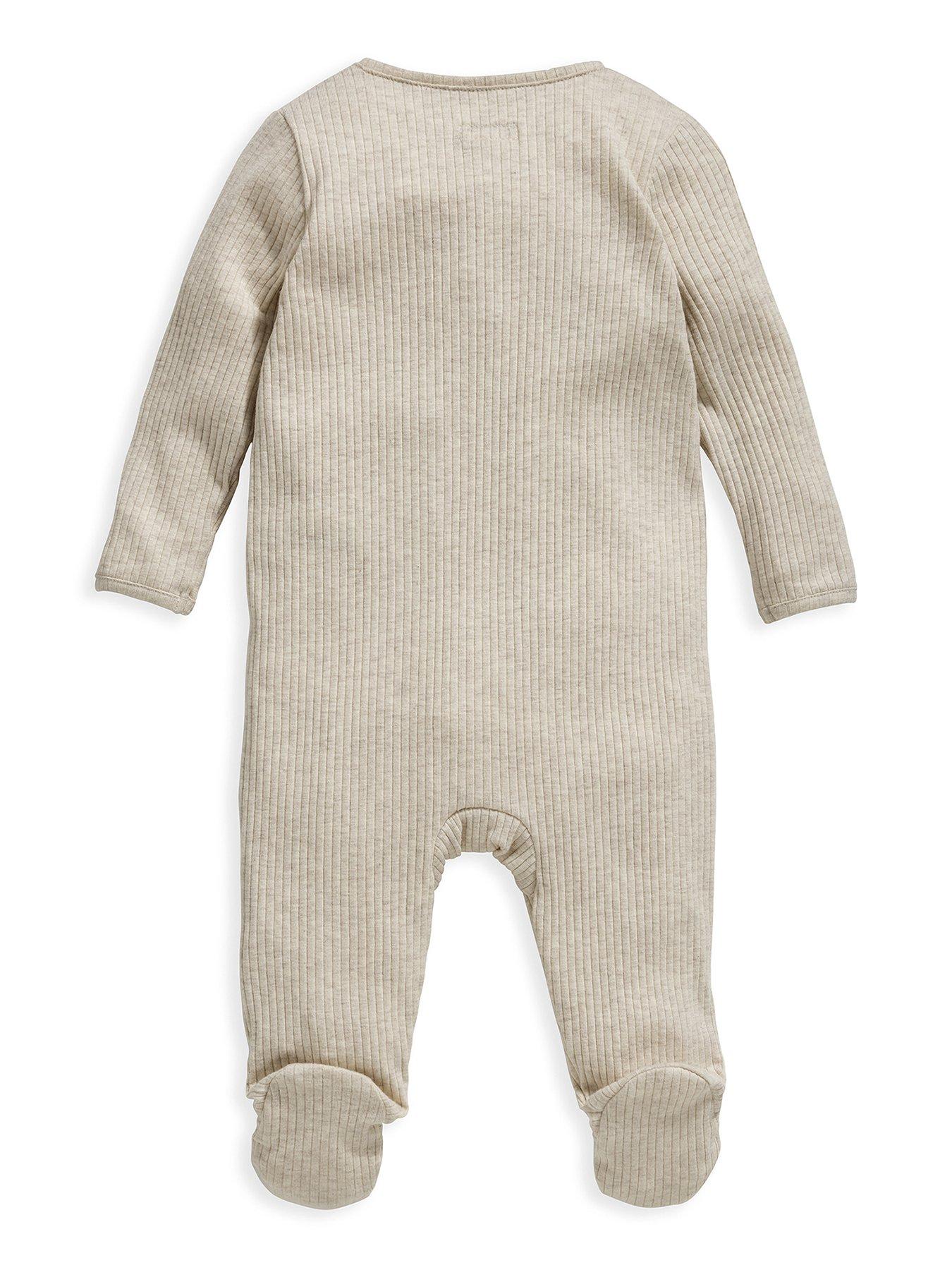 mamas-papas-unisex-baby-basics-sleepsuit-oatmealback