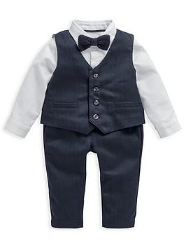 mamas-papas-baby-boys-4-piece-suit-set-blue