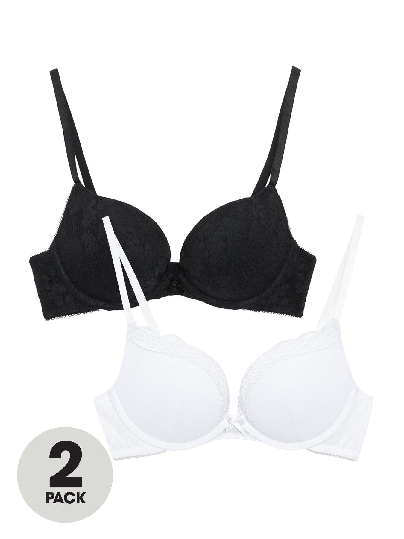 2 Pack Padded Boost Plunge Bras
