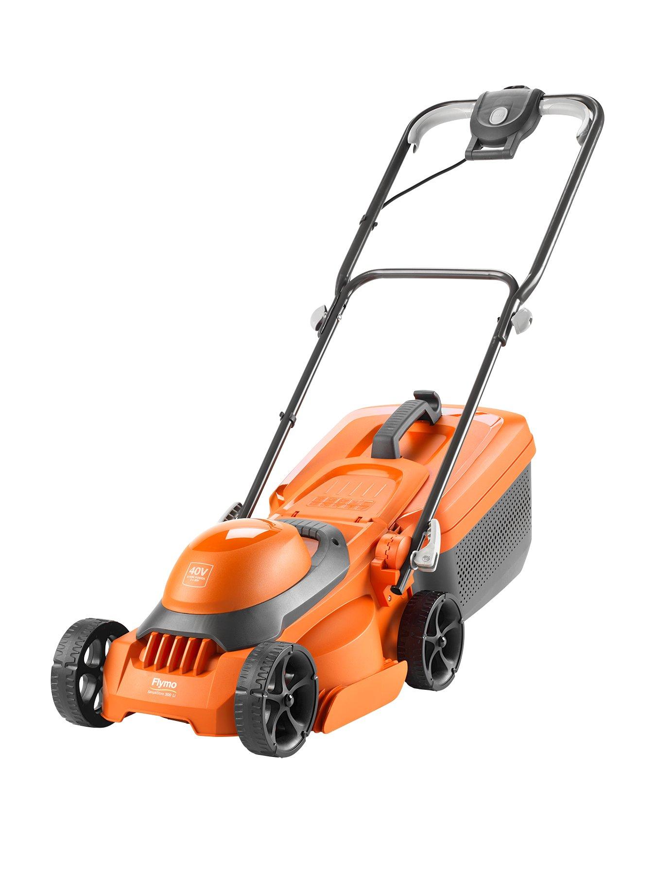 Cordless flymo hover deals mower