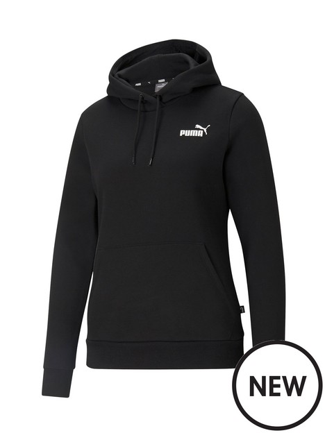 puma-essentials-small-logo-hoodie-black